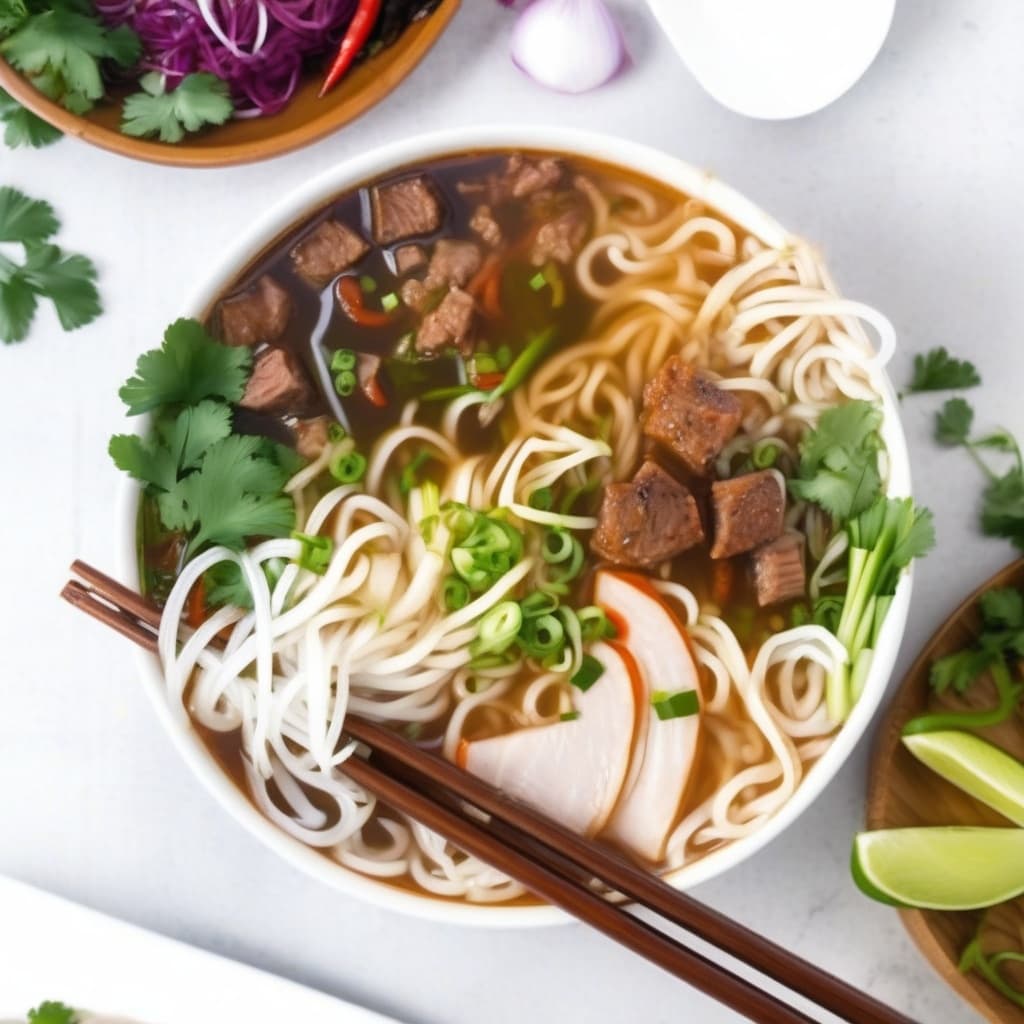 Spicy Noodle Soup - Bun Bo Hue