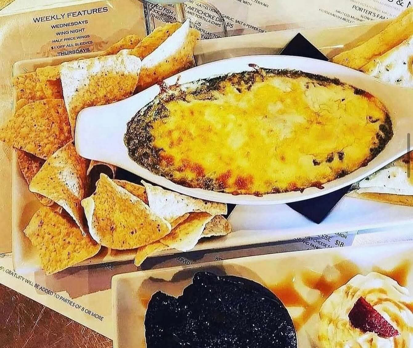 Porter's Spinach & Artichoke Dip