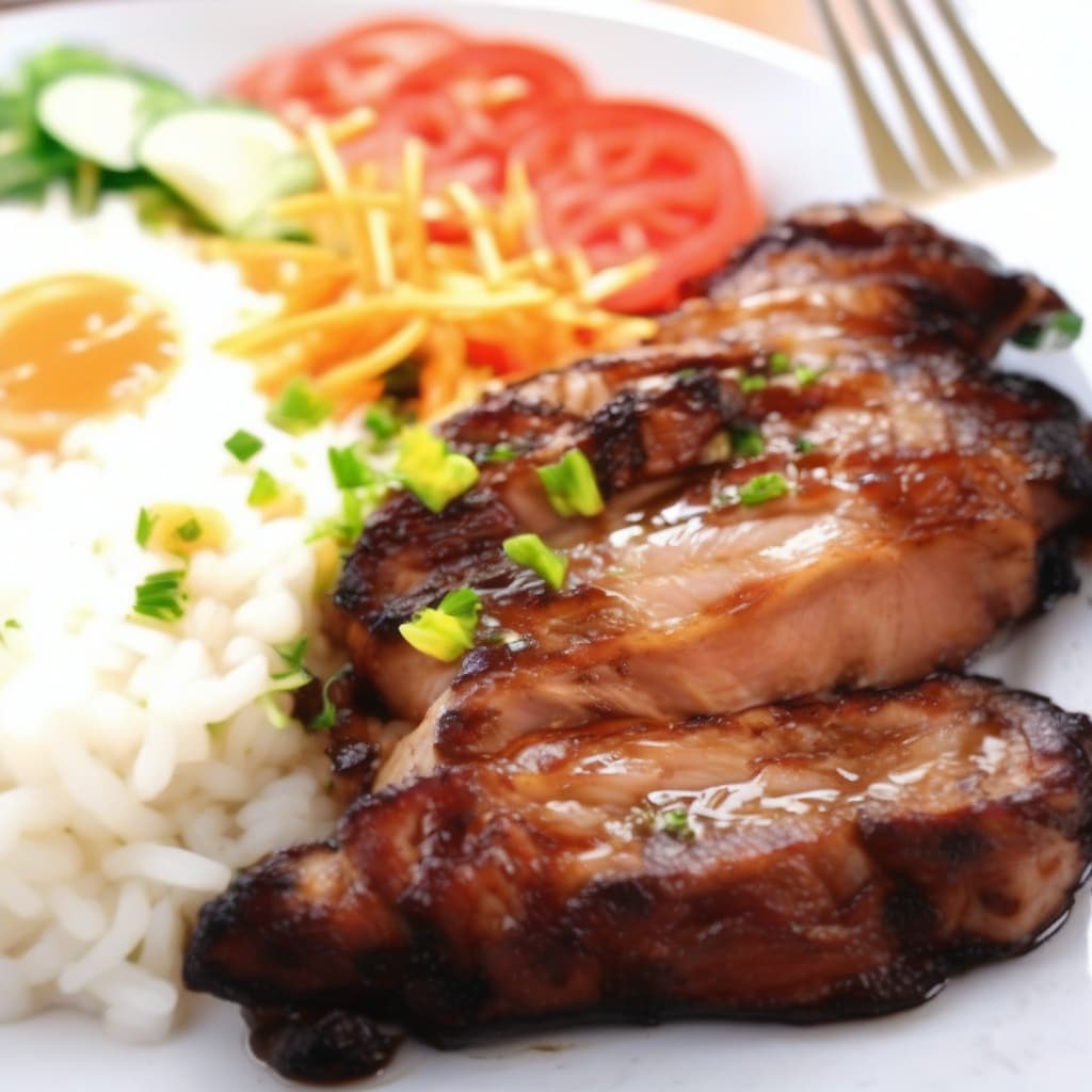 Grilled Pork Rice