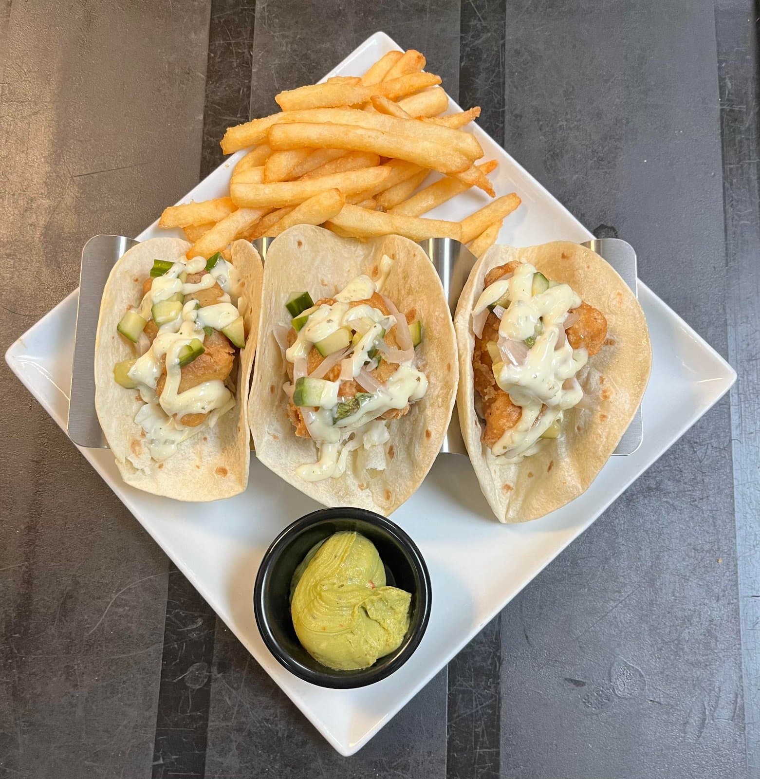 Beer Battered Fish Tacos