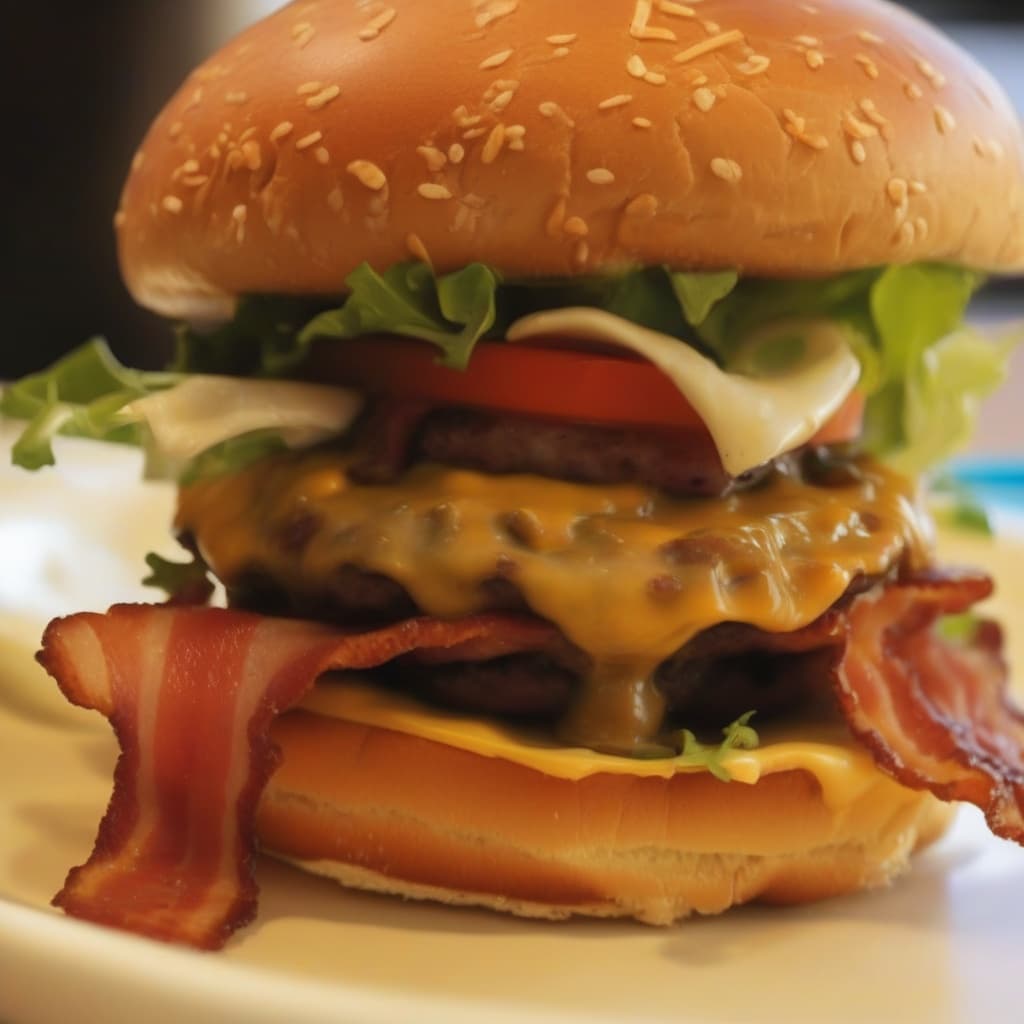 Bacon Cheddar Burger