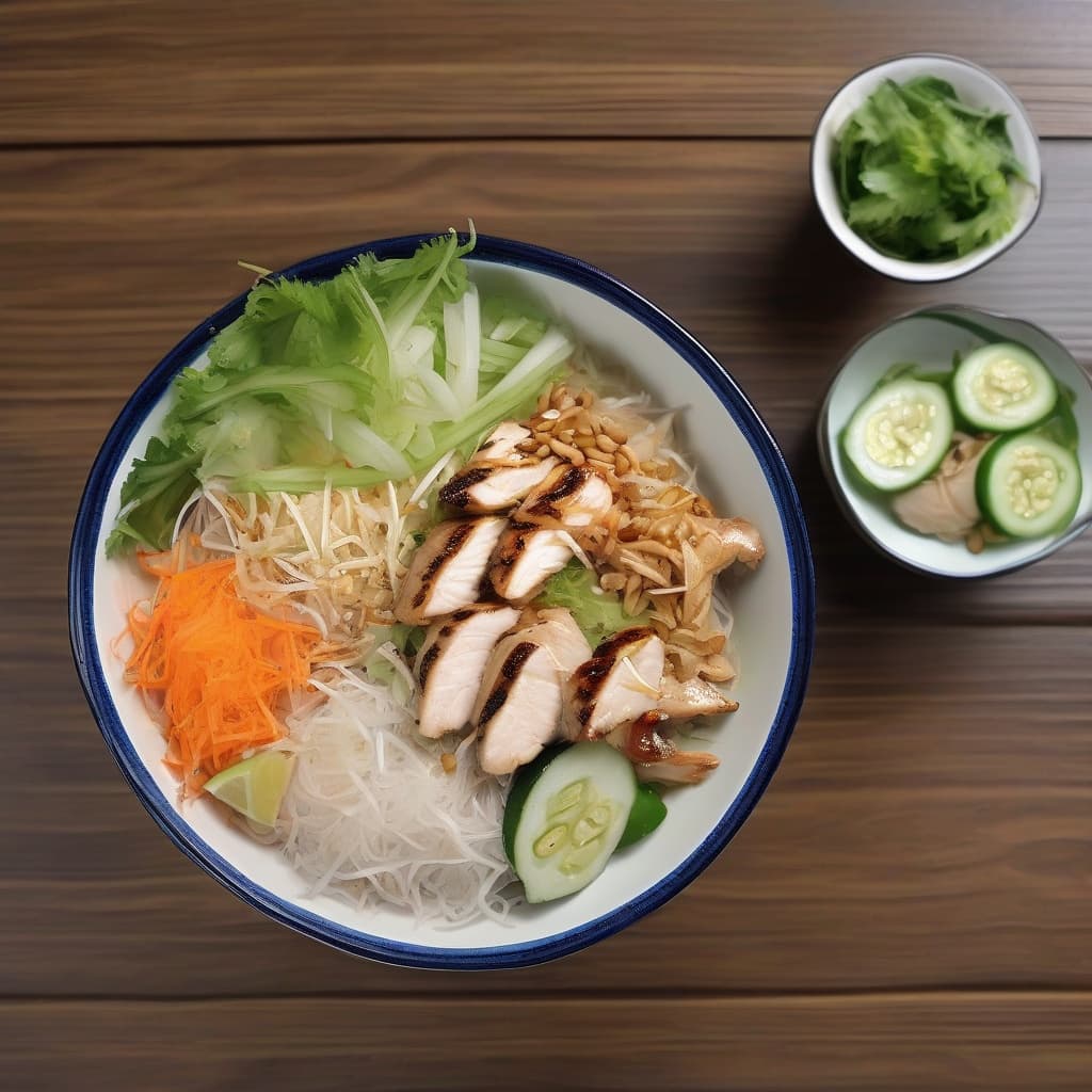 Grilled Lemongrass Chicken Vermicelli